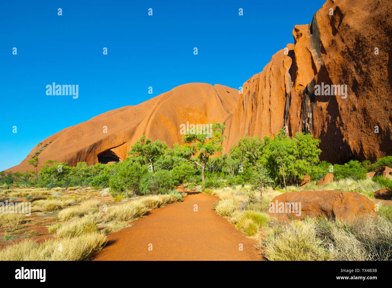 Uluru, Ayers Rock, Territoire du Nord, Australie Banque D'Images