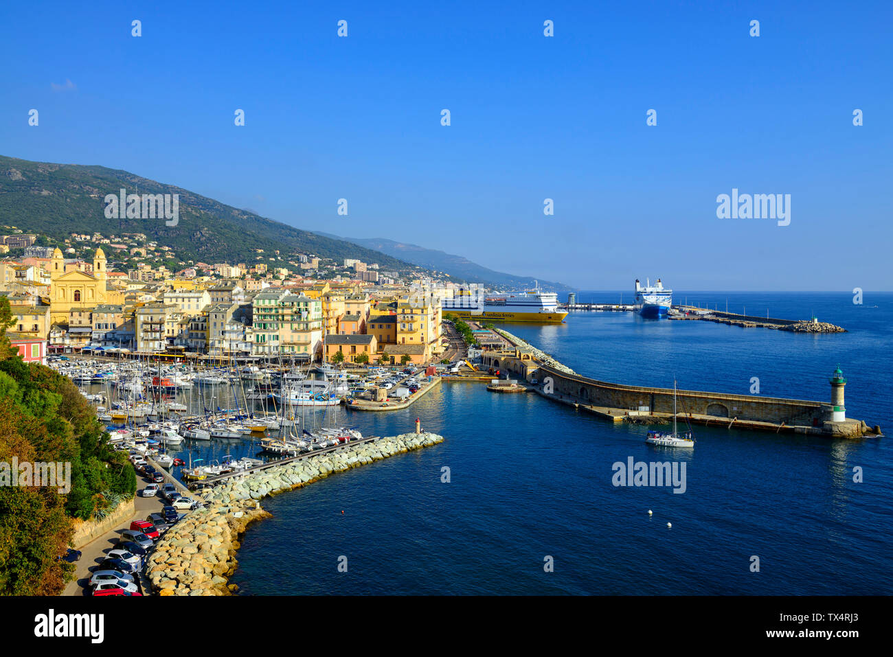 vieux-port-bastia-corsica-banque-de-photographies-et-d-images-haute