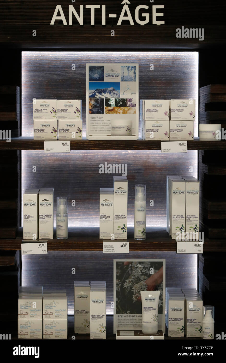 Saint-Gervais Mont-Blanc thermal spa Banque D'Images