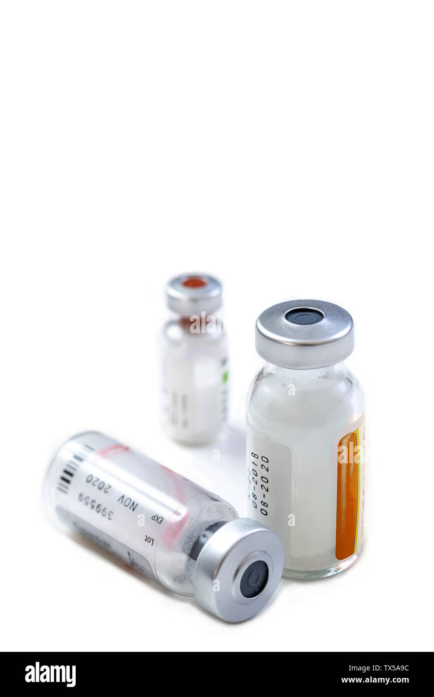 Flacon Injection Injection de flacon Banque d'image et photos - Alamy