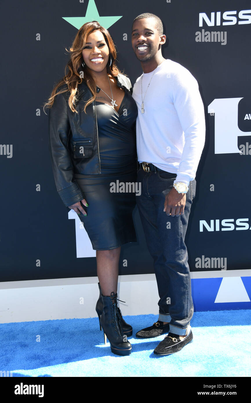 23 juin 2019 - Los Angeles, Californie, États-Unis - 23 juin 2019 - Los Angeles, Californie - Kelly Price. BET Awards 2019 qui a eu lieu au théâtre. Crédit photo : Birdie Thompson/AdMedia (crédit Image : © Birdie Thompson/AdMedia via Zuma sur le fil) Banque D'Images