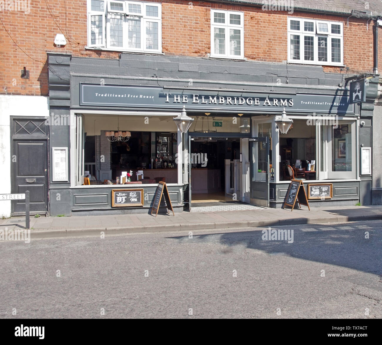 Elmbridge Weybridge, Surrey Street Banque D'Images