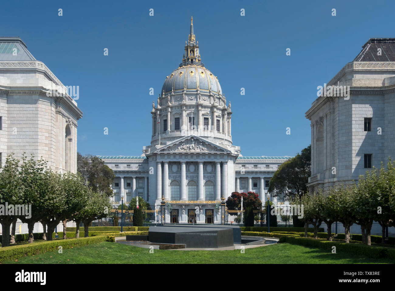 L'Hôtel de ville de San Francisco, San Francisco, California, USA Banque D'Images