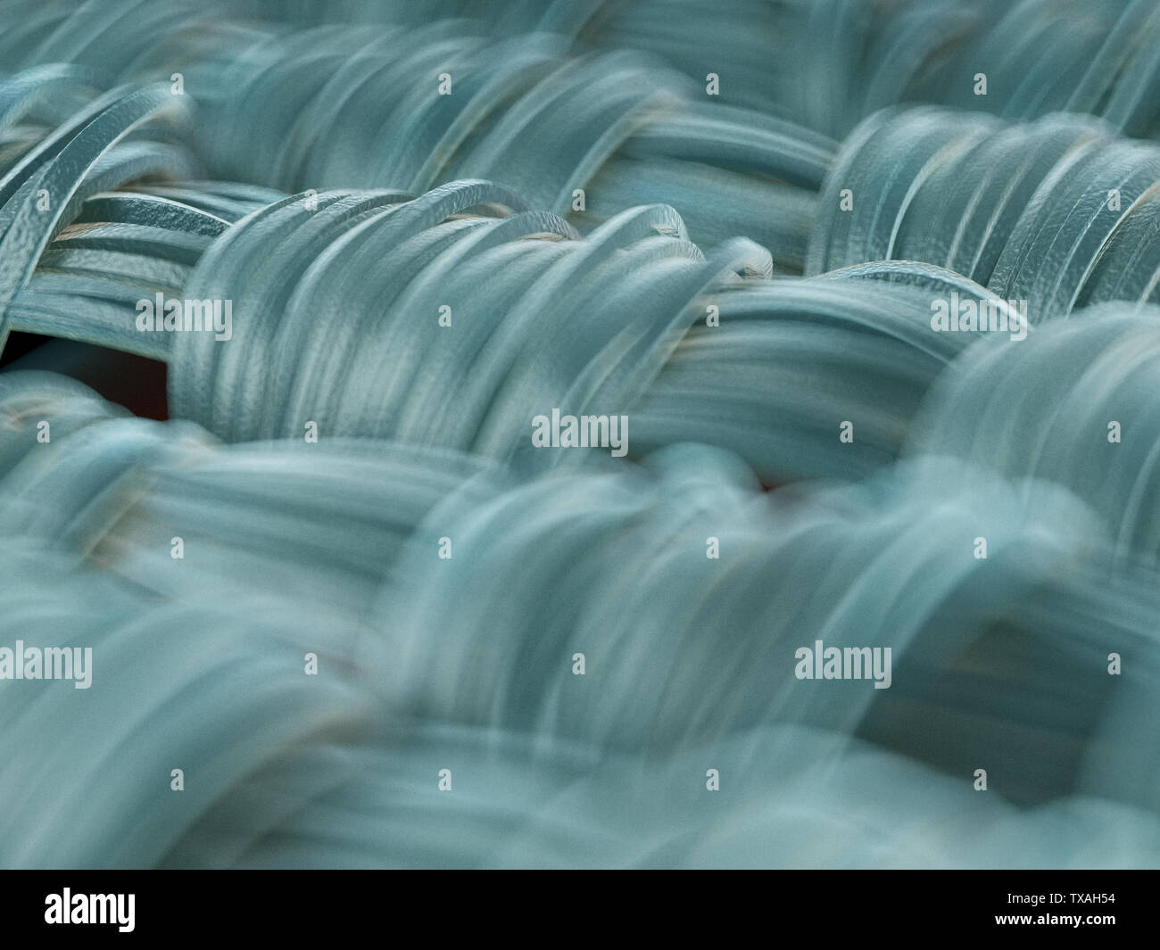 Rendu 3d illustration d'une vue microscopique de tissu Banque D'Images