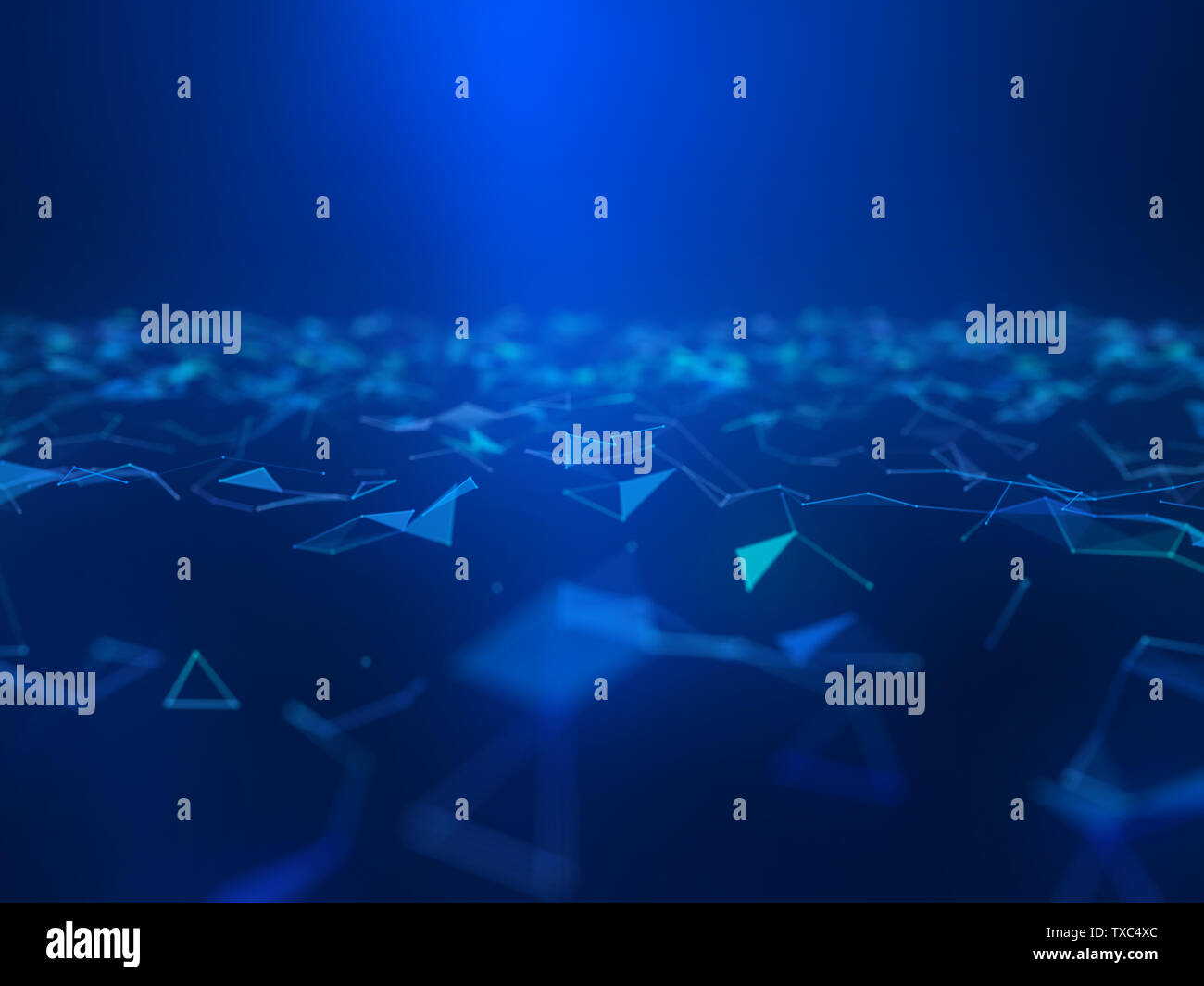 Rendu 3d illustration d'un plexus avion Banque D'Images