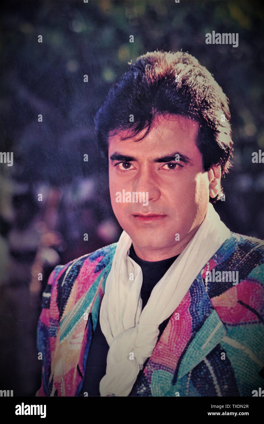 Acteur de cinéma Bollywood indien, Jeetendra, Inde, Asie Banque D'Images