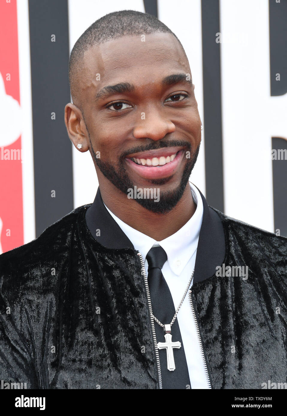 Santa Monica, États-Unis.24 juin 2019. 24 juin 2019 - Santa Monica, Californie - Jay Pharoah. NBA 2019 Awards tenue au Barker Hangar. Credit : Birdie Thompson/AdMedia/Newscom/Alamy Live News Banque D'Images