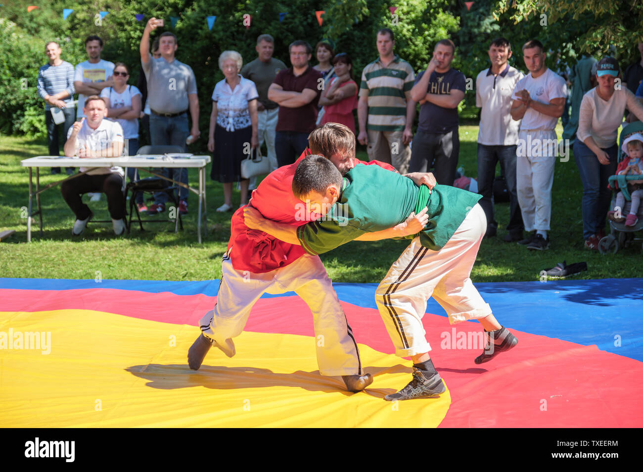 Lutte à la ceinture Banque de photographies et d'images à haute résolution  - Alamy