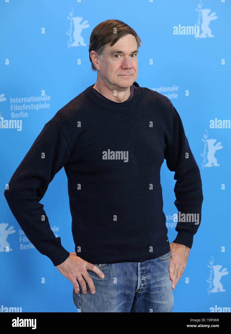 Gus Van Sant arrive à l'appel de la photo le film 'Terre Promise' au cours de la 63e Berlinale à Berlin le 8 février 2013. UPI/David Silpa Banque D'Images
