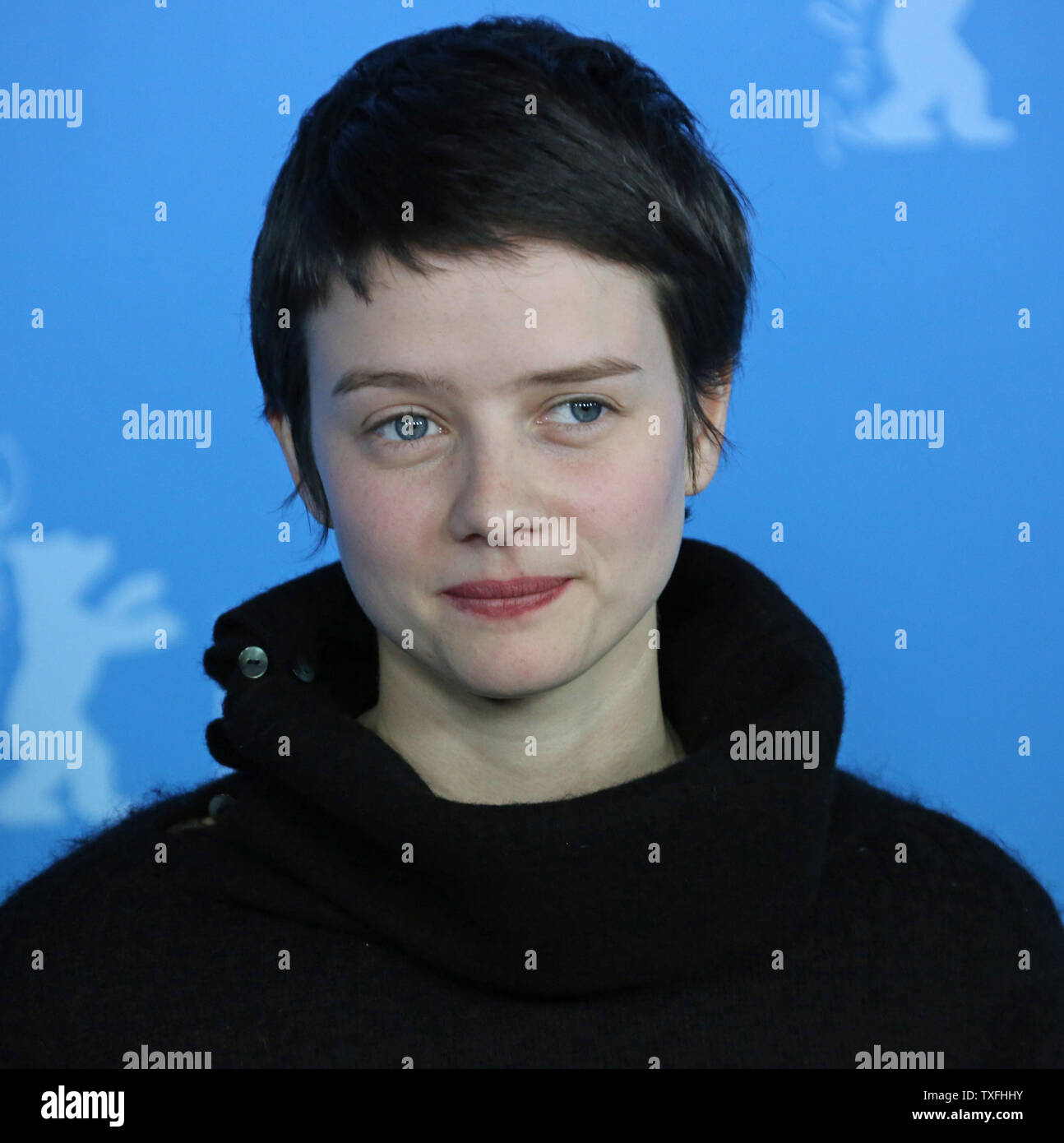 Pauline Etienne arrive à l'appel de photo pour le film 'La Relligieuse (la Religieuse)' au cours de la 63e Berlinale à Berlin le 10 février 2013. UPI/David Silpa Banque D'Images