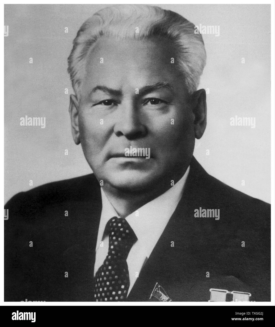 Ustinovich Konstantin Tchernenko. Tchernenko était un homme politique soviétique et le cinquième secrétaire général du parti communiste de l'Union soviétique, il a dirigé l'Union soviétique pendant treize mois de 1984 jusqu'à sa mort en 1985. Banque D'Images