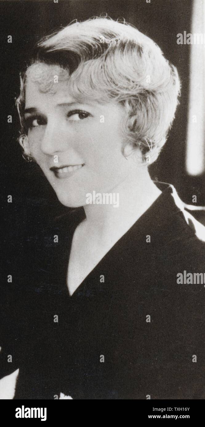 Mary Pickford (née Gladys Mary Smith - 1893-1979) actrice américaine née au Canada, connu comme 'le monde pour l'amour'. Photographie c1929 Banque D'Images