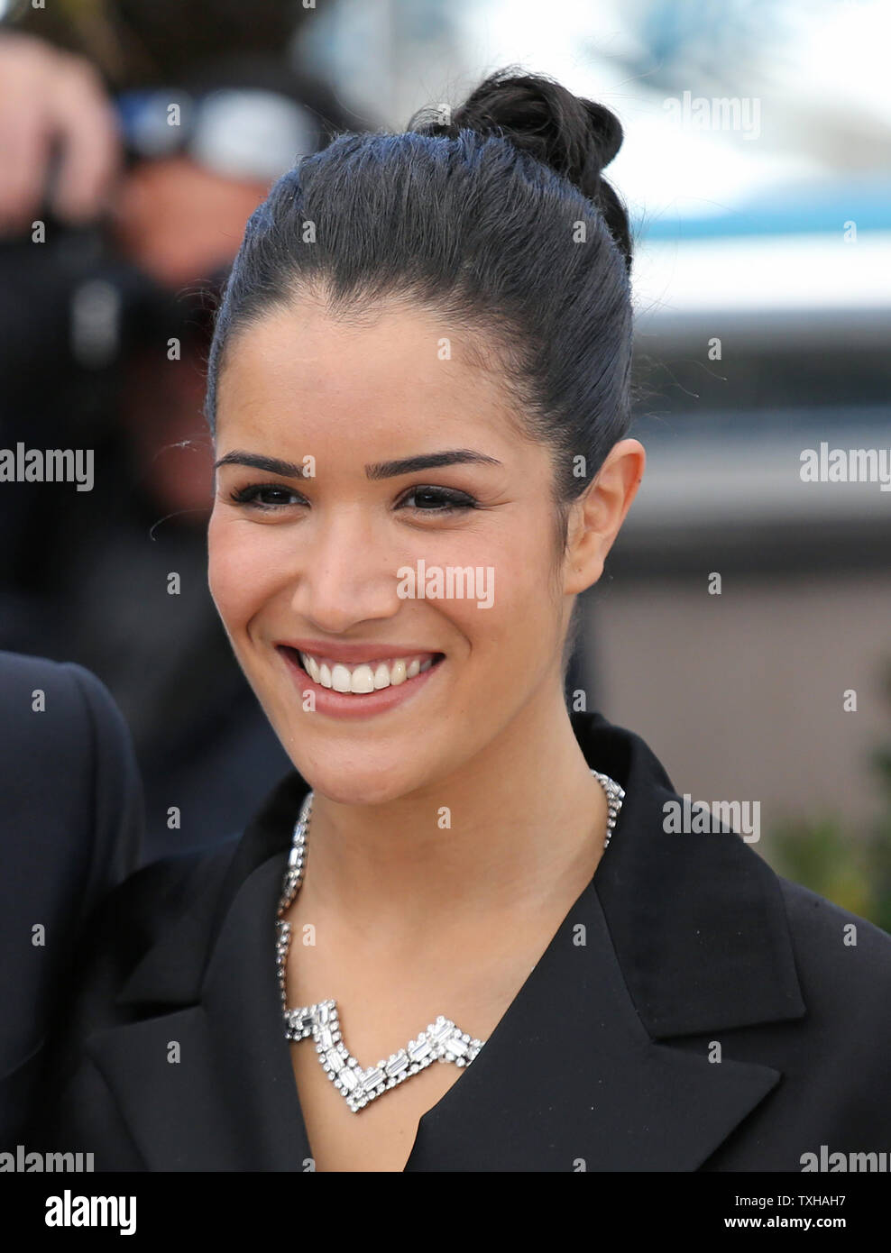 Sabrina Ouazani arrive à un photocall pour le film 'Le passe (le passé)' lors de la 66e assemblée annuelle du Festival International du Film de Cannes à Cannes, France le 17 mai 2013. UPI/David Silpa Banque D'Images