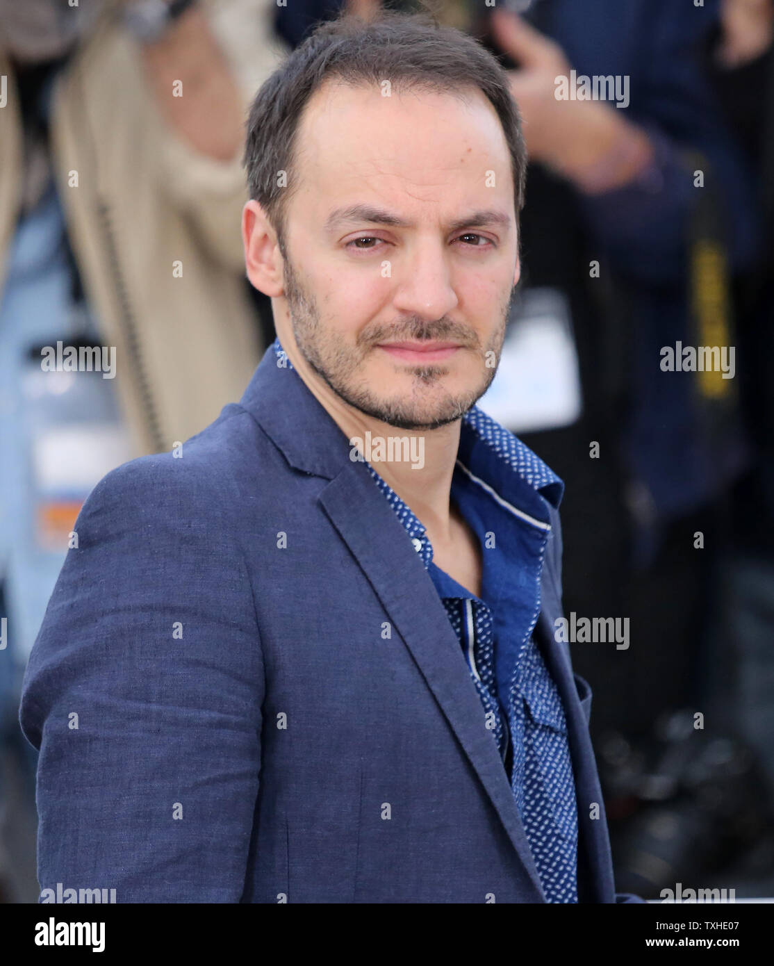 Fabrizio Rongione arrive à être pris en photo pour le film 'Deux jours, une nuit (deux jours, une nuit" lors de la 67 e assemblée annuelle du Festival International du Film de Cannes à Cannes, France le 20 mai 2014. UPI/David Silpa Banque D'Images