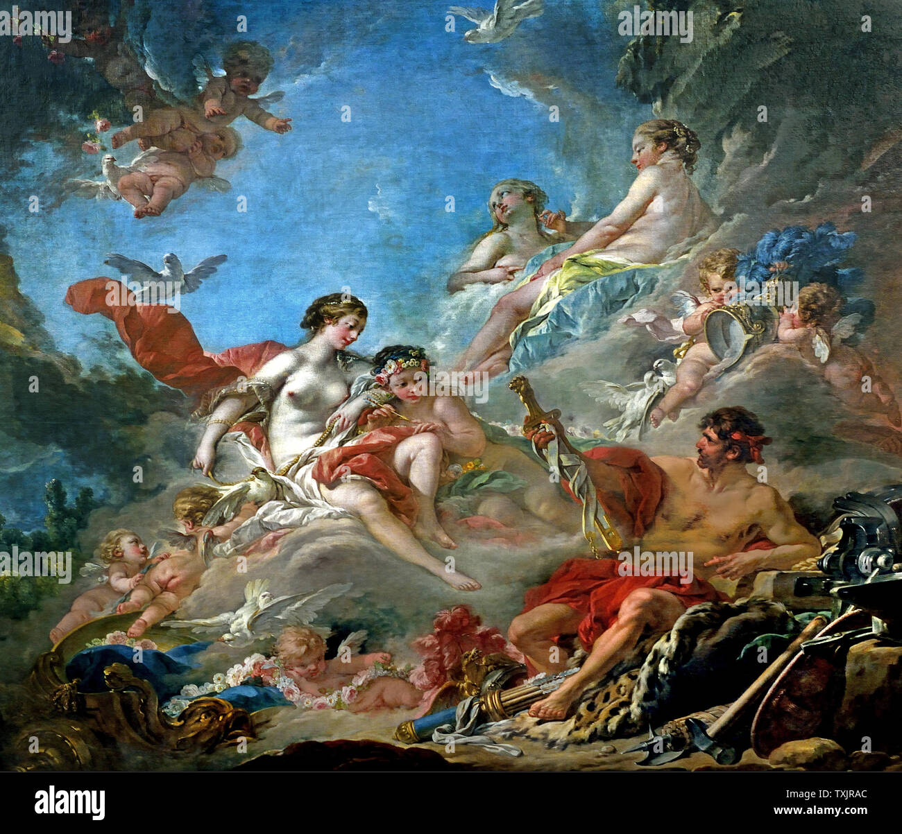 vulcan god of fire banque d image et photos alamy