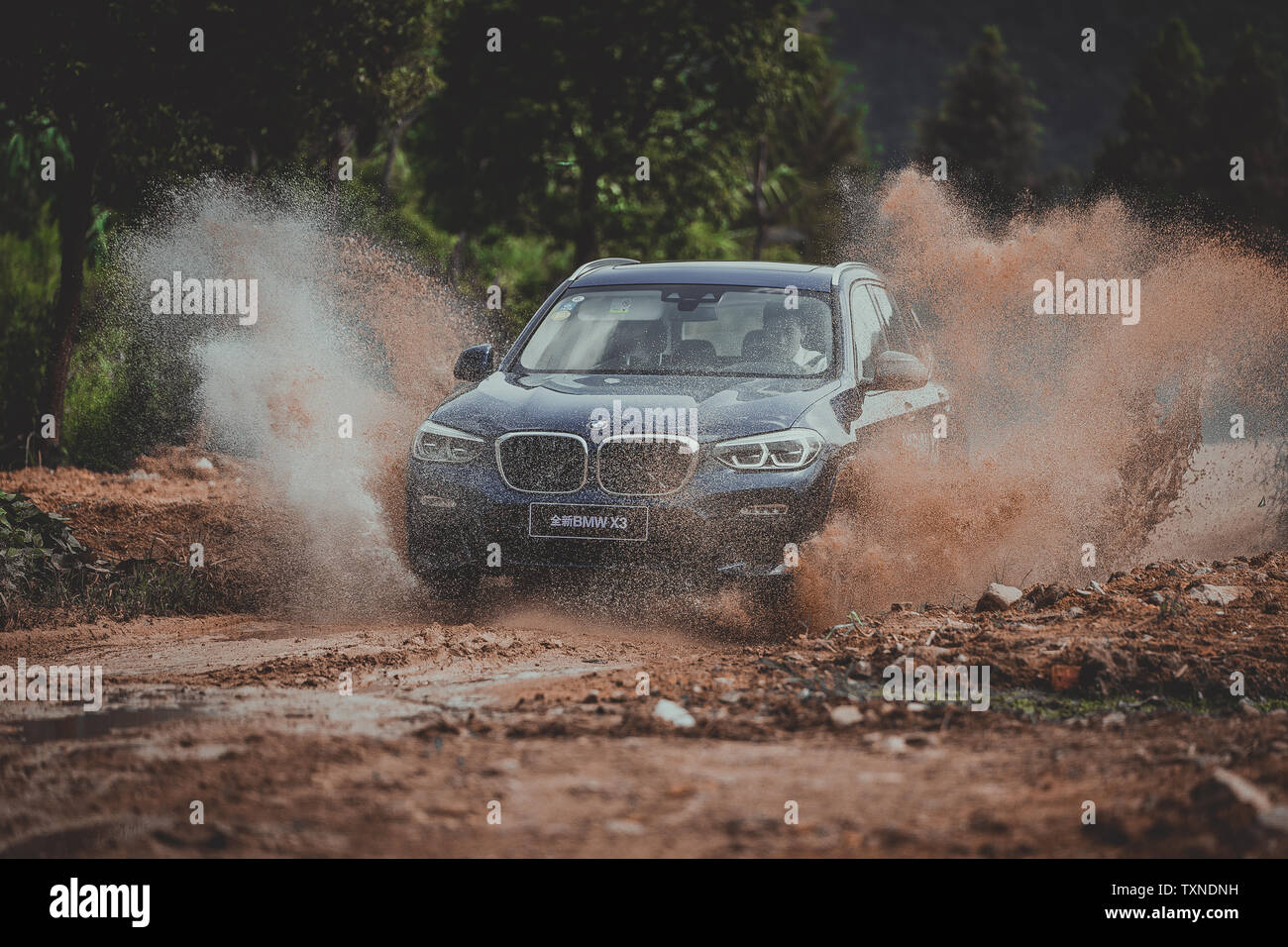 2018 Nouvelle BMW X3 Banque D'Images