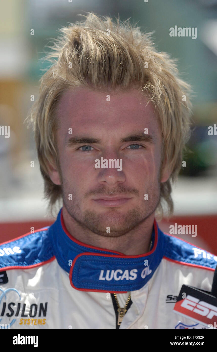 Le pilote de la série Indy Pro Jay Howard d'Angleterre va commencer dans la pôle position pour la Toyota Indy 300, à la Homestead Miami Speedway à Homestead, Floride le 26 mars 2006. (Photo d'UPI/Marino-Cantrell) Banque D'Images