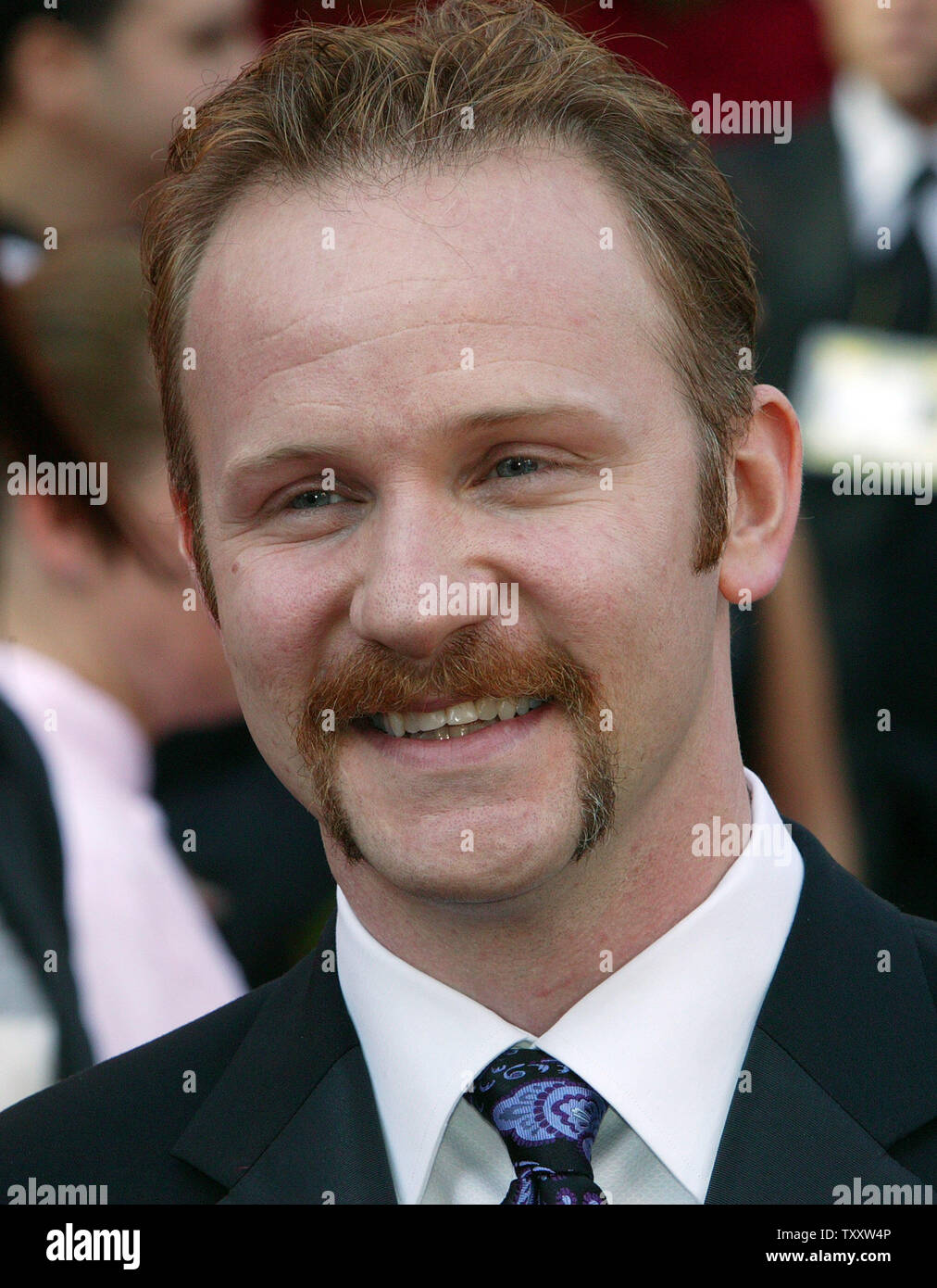 Sprulock acteur Morgan arrive pour la 77e Academy Awards annuel tenu à le Kodak Theatre, le 29 février 2004, à Los Angeles. (Photo d'UPI/Terry Schmitt) Banque D'Images