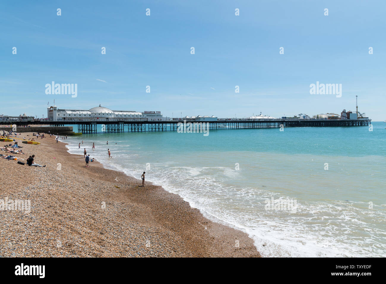 Station balnéaire de Brighton, Sussex, UK Banque D'Images