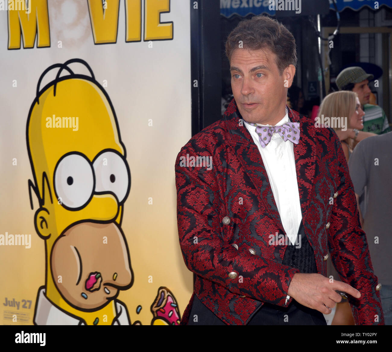 david-silverman-director-simpsons-movie-banque-de-photographies-et-d