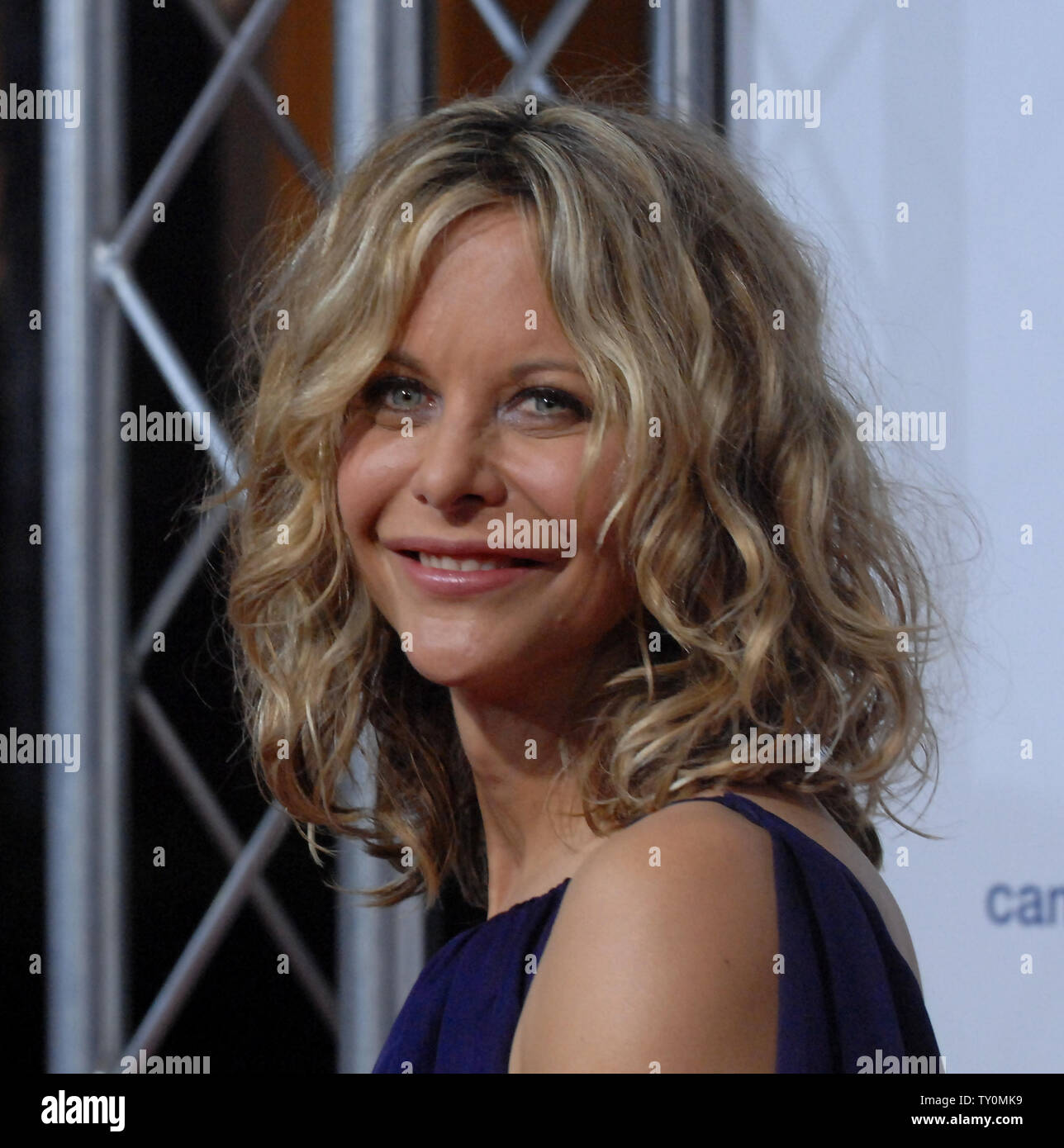 L'actrice Meg Ryan, qui stars dans la comédie dramatique "Le cinéma des femmes, assiste à la première de film, un remake du film de George Cukor 1939 à Los Angeles le 4 septembre 2008. (Photo d'UPI/Jim Ruymen) Banque D'Images