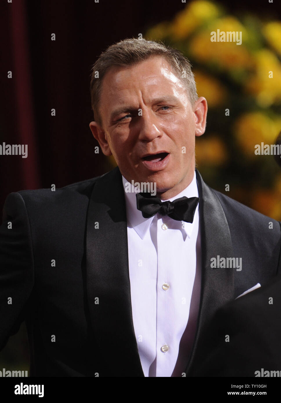 L'acteur britannique Daniel Craig arrive à la 81e soirée des Oscars à Hollywood le 22 février 2009. (Photo d'UPI/Phil McCarten) Banque D'Images