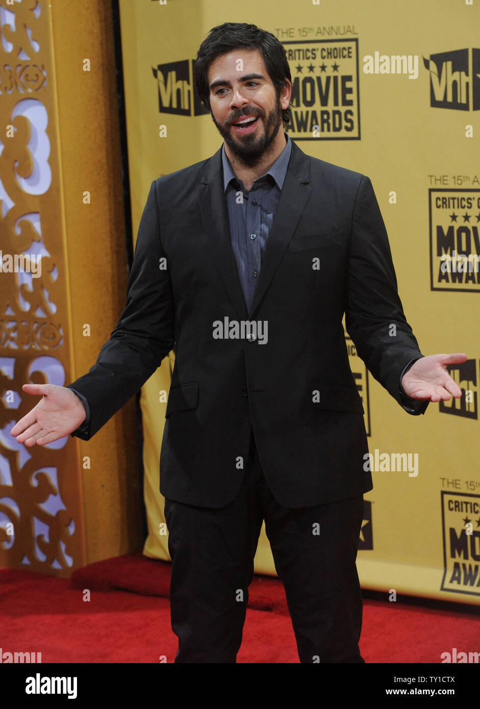 Eli Roth assiste à la 15e édition annuelle de Critics' Choice Movie Awards tenue à l'Hollywood Palladium de Los Angeles le 15 janvier 2010. UPI/Jim Ruymen Banque D'Images