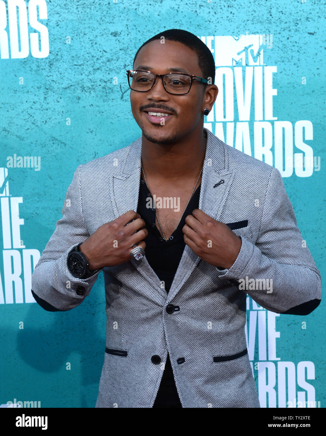 Lil Romeo arrive à la MTV Movie Awards au Gibson Amphitheatre à Universal City, Californie, le 3 juin 2012. UPI/Jim Ruymen Banque D'Images