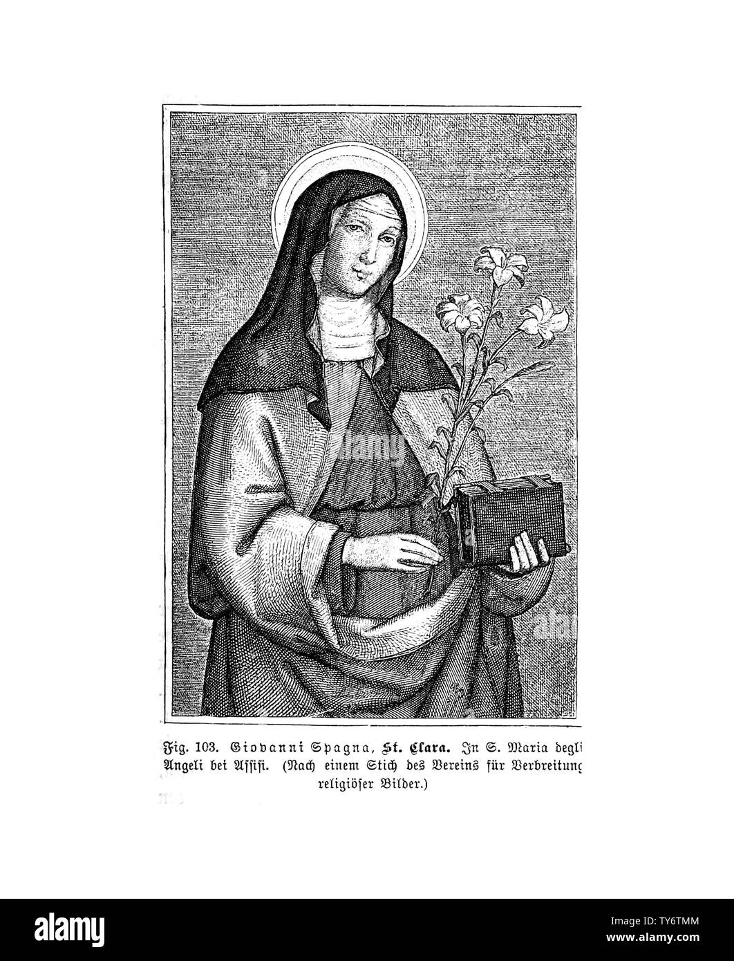 Christian illustration. Ancienne image Banque D'Images Christian illustration. Ancienne image Banque D'Images