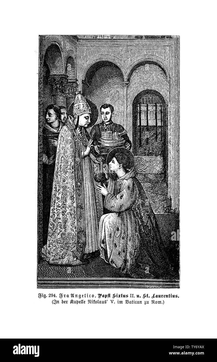 Christian illustration. Ancienne image Banque D'Images Christian illustration. Ancienne image Banque D'Images