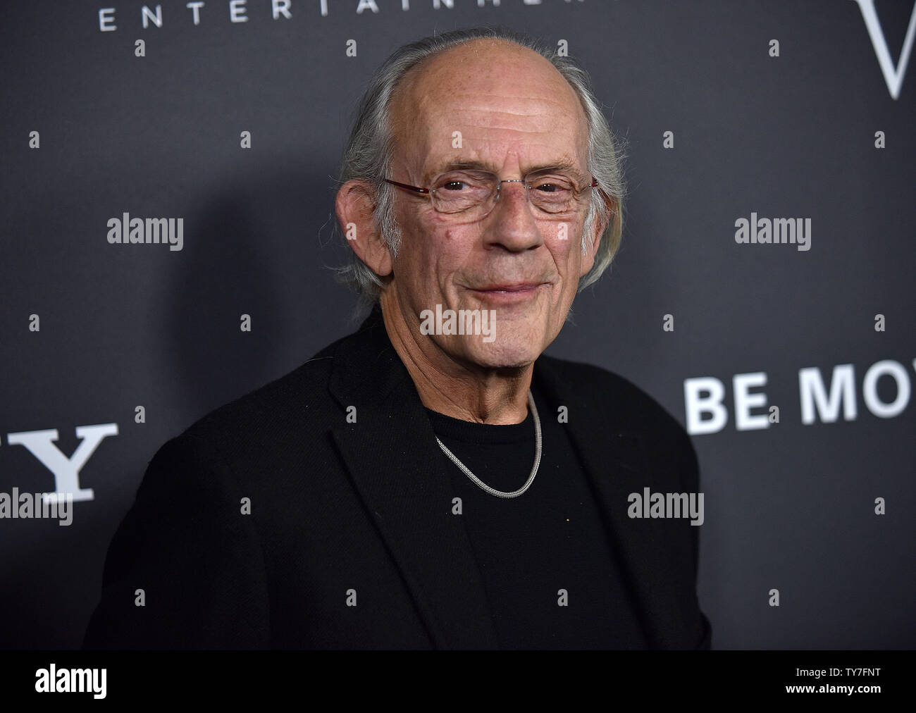 Christopher Lloyd assiste à la première mondiale de "tout l'argent dans le monde" au Samuel Goldwyn Theater de Los Angeles le 18 décembre 2017. Photo de Chris Chew/UPI Banque D'Images