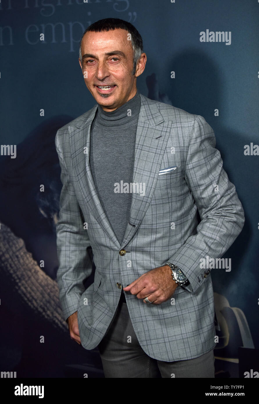 Shaun Toub assiste à la première mondiale de "tout l'argent dans le monde" au Samuel Goldwyn Theater de Los Angeles le 18 décembre 2017. Photo de Chris Chew/UPI Banque D'Images