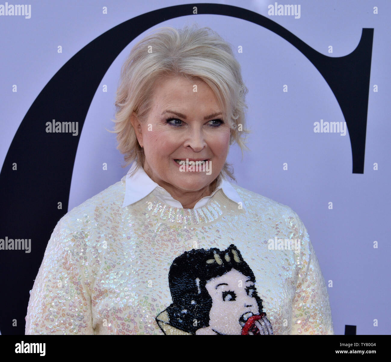 Candice Bergen acteur assiste à la première de the motion picture comédie 'Book Club' au Regency Village Theatre dans la section de Westwood Los Angeles le 6 mai 2018. Scénario : Quatre amis ont leur vie a changé pour toujours après avoir lu 50 nuances de gris dans leur livre ou de club. Photo par Jim Ruymen/UPI Banque D'Images