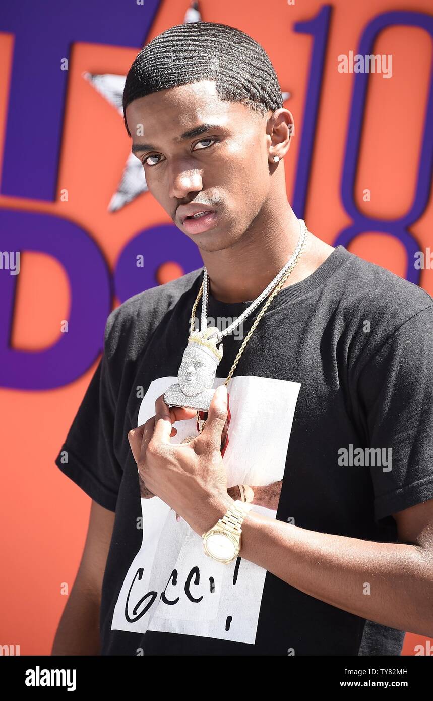 Christian Combs assiste à la 18e conférence annuelle de Microsoft à BET Awards Theatre de Los Angeles le 24 juin 2018. La cérémonie célèbre les réalisations dans le domaine du divertissement et rend hommage à la musique, les sports, la télévision et les films publiés entre le 1er avril 2017 et le 31 mars 2018. Photo par Gregg DeGuire/UPI Banque D'Images