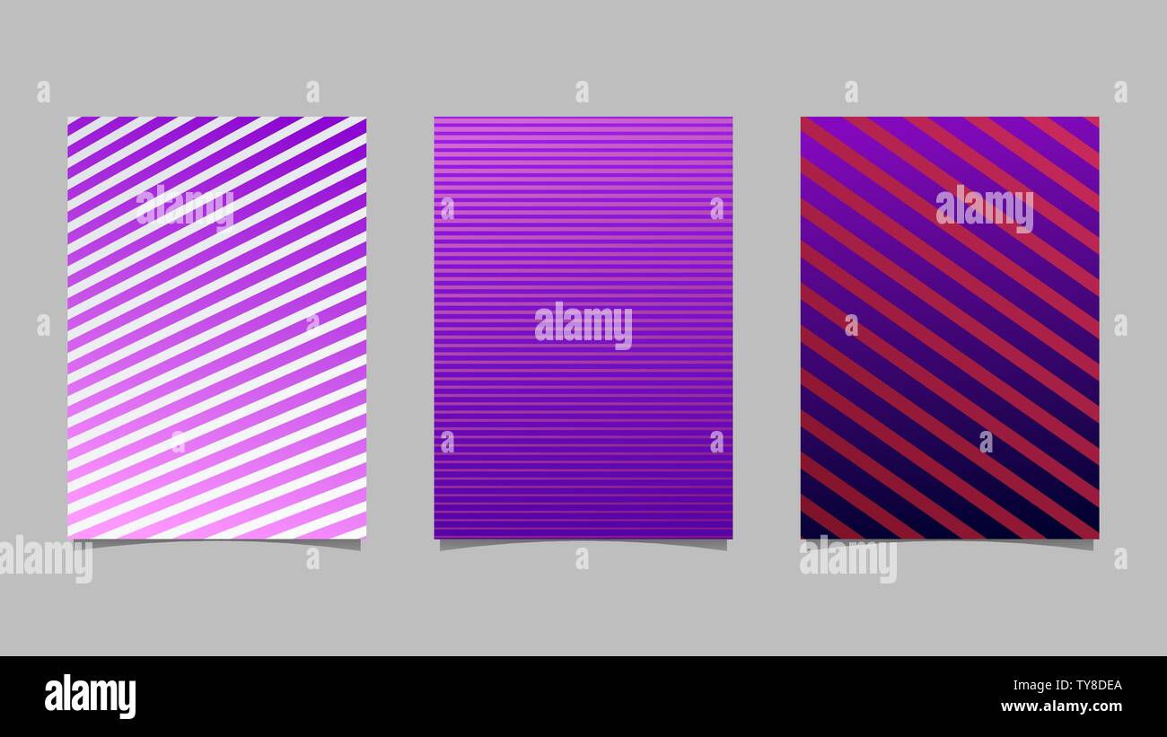 Motif hachuré Gradient page template design set - brochure vector background graphiques de stripes Illustration de Vecteur Motif hachuré Gradient page template design set - brochure vector background graphiques de stripes Illustration de Vecteur