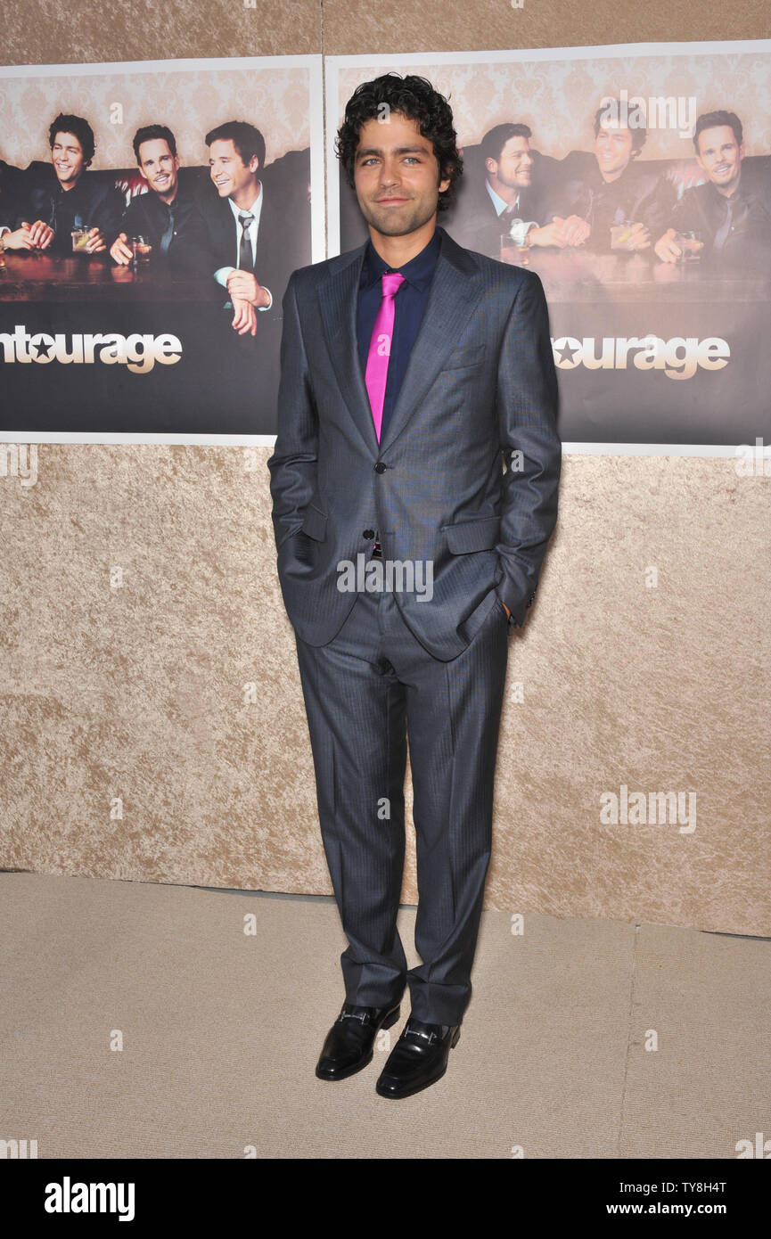 LOS ANGELES, CA. Juillet 09, 2009 : Adrien Grenier lors de la première à la sixième saison de la série TV HBO 'Entourage', les Studios Paramount à Hollywood. © 2009 Paul Smith / Featureflash Banque D'Images