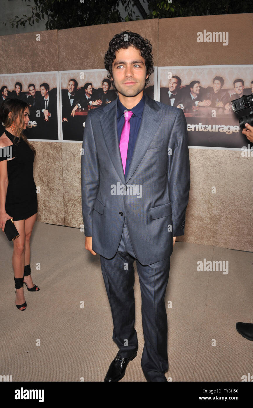 LOS ANGELES, CA. Juillet 09, 2009 : Adrien Grenier lors de la première à la sixième saison de la série TV HBO 'Entourage', les Studios Paramount à Hollywood. © 2009 Paul Smith / Featureflash Banque D'Images