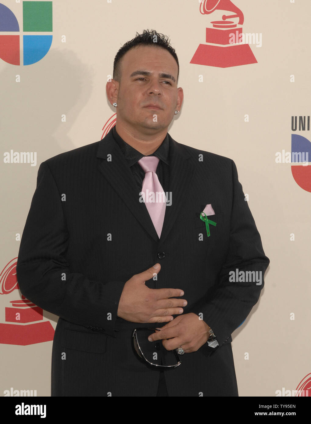 Javier Voltaje arrive à la 8e édition du Latin Grammy Awards au Mandalay Bay à Las Vegas au Nevada le 8 novembre 2007. (Photo d'UPI/Jim Ruymen) Banque D'Images