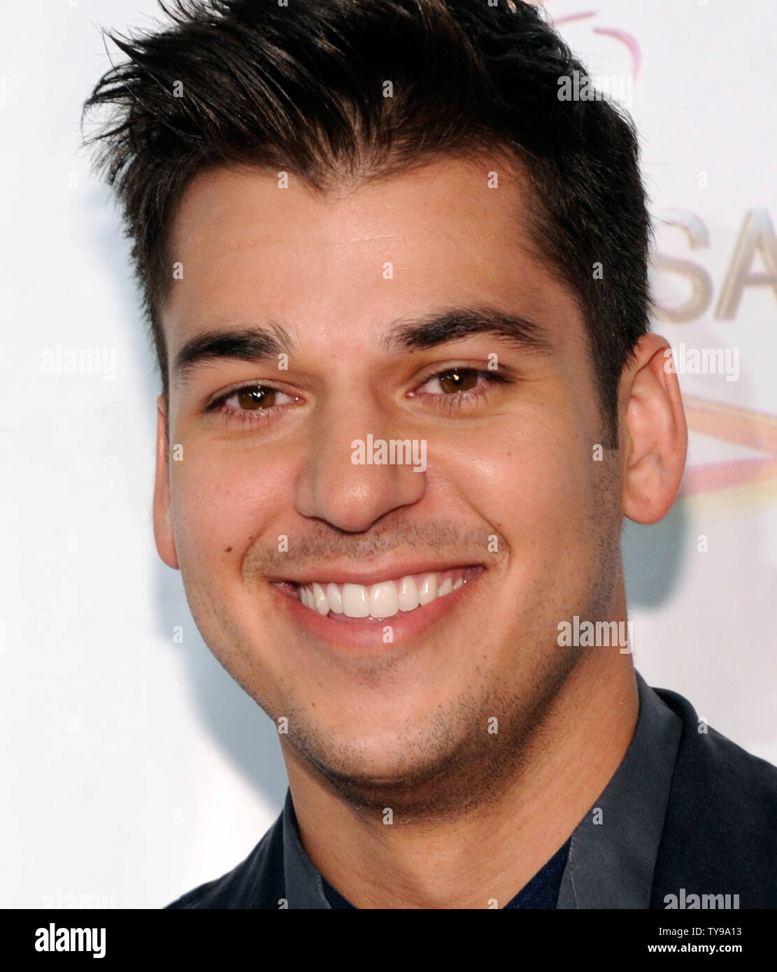 Personnalité de la télévision Robert Kardashian arrive au concours Miss USA 2012 au Planet Hollywood Resort and Casino à Las Vegas, Nevada, le 3 juin 2012. UPI/David Becker Banque D'Images