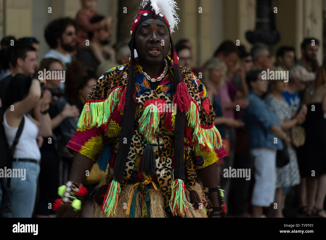 Carnaval des Cultures à Berlin, 09.06 2019 Banque D'Images