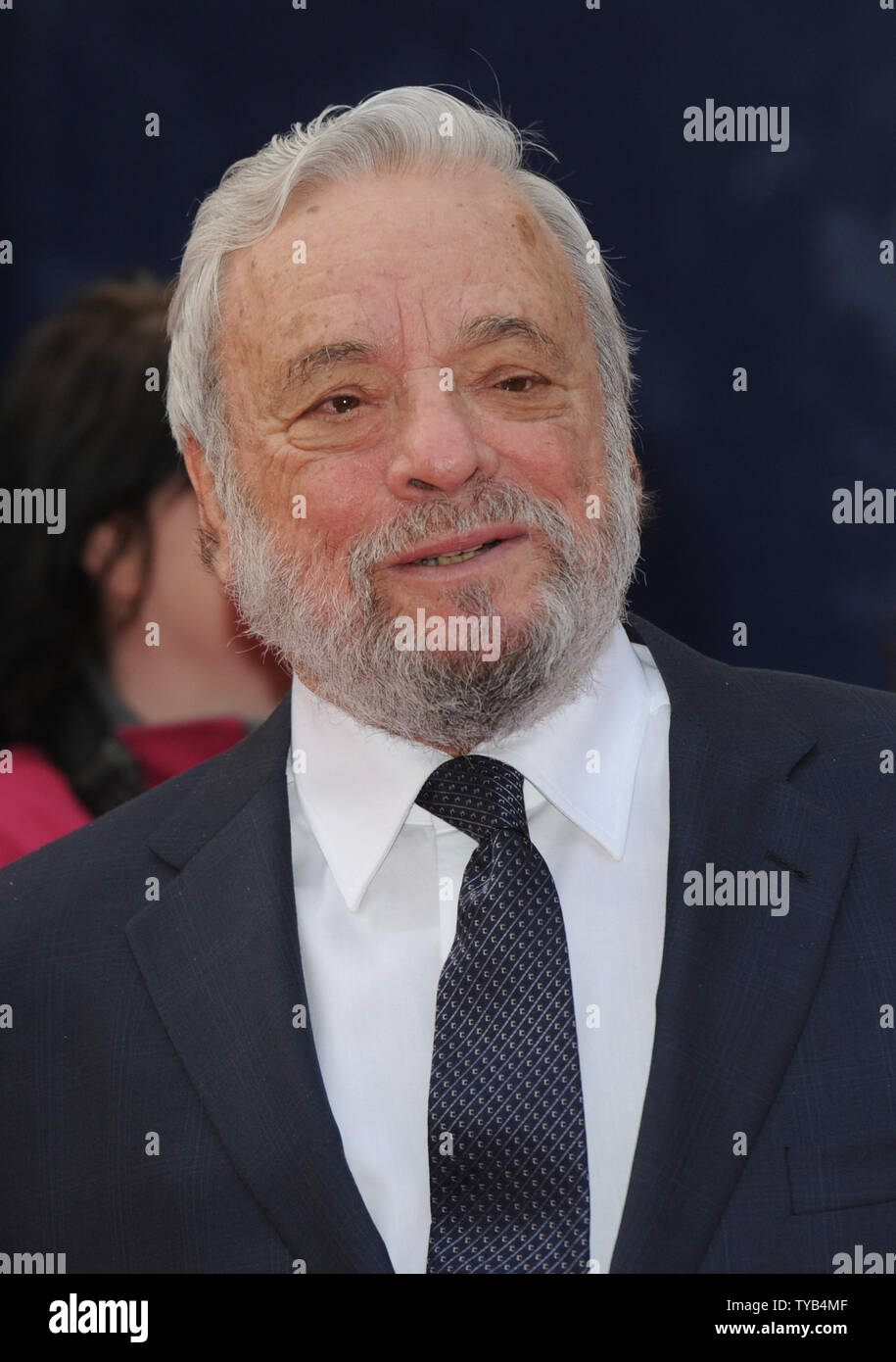 Le compositeur américain Stephen Sondheim assiste à "l'Olivier Awards" au Théâtre Royal de Londres le 13 mars 2011. Rune Hellestad/UPI Banque D'Images