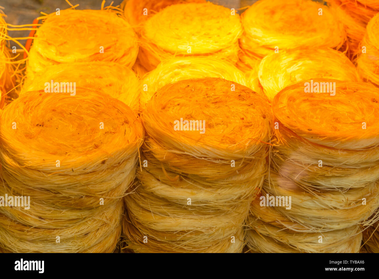 Close-up of Sichuan Chengdu snack-mille-layer cake Banque D'Images