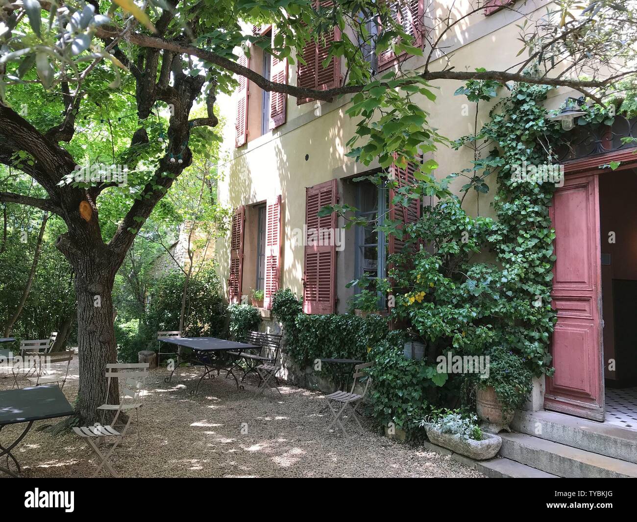 Atelier Cézanne à Aix en Provence - l'atelier d'artiste de la célèbre peintre français Paul Cézanne de 1902 - 1906 dans le monde d'utilisation | Banque D'Images