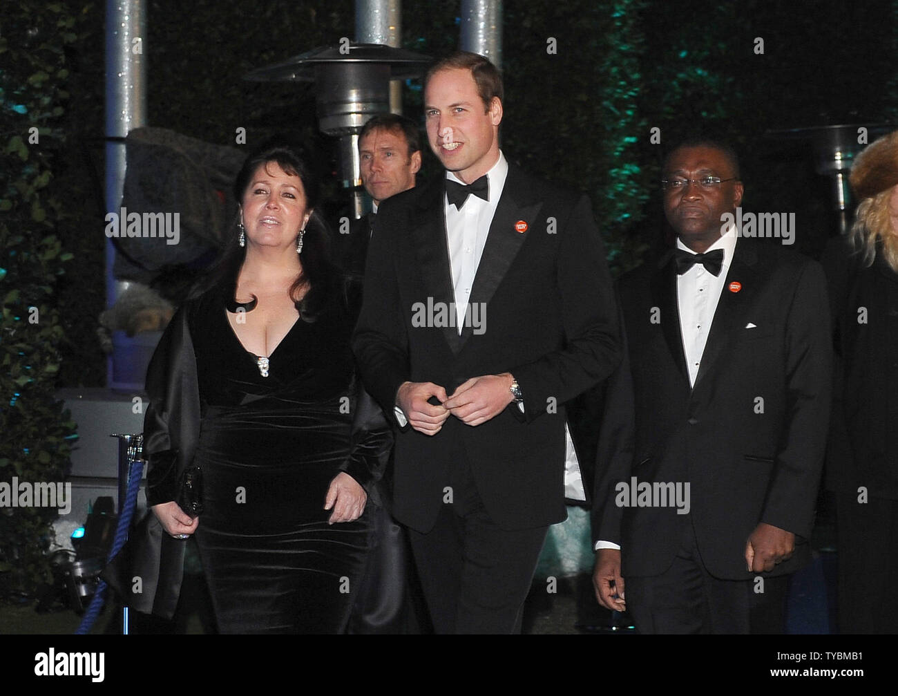 Le prince William, duc de Cambridge assiste au Gala de Centerpoint blancs d'hiver au palais de Kensington à Londres le 26 novembre 2013. UPI/Paul Treadway Banque D'Images