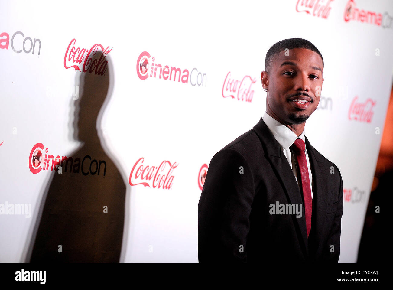 L'acteur Michael B. Jordan arrive au CinemaCon cérémonie de remise des ...