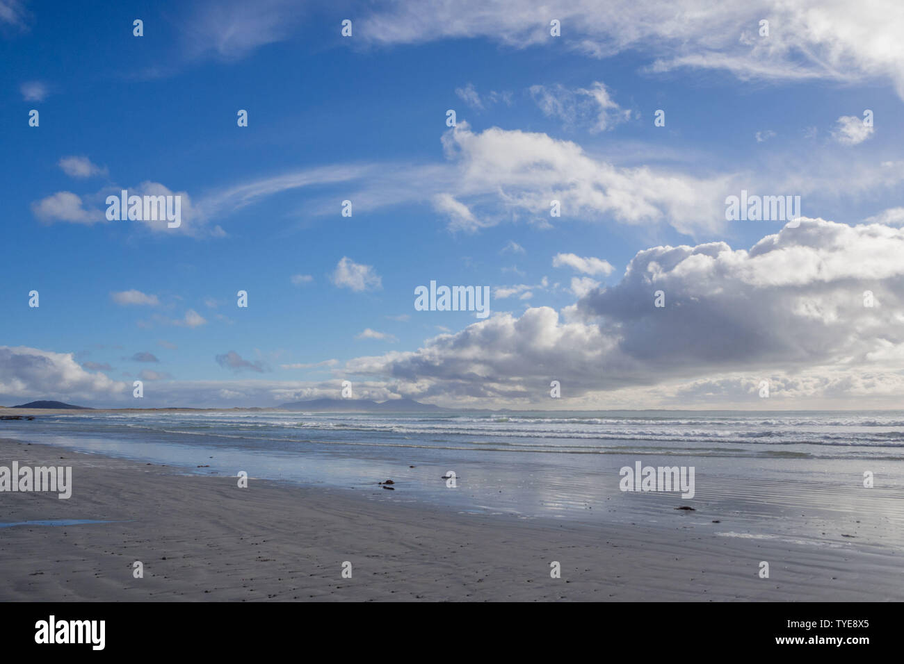 Berneray west beach Outer Hebrides Scotland UK Banque D'Images