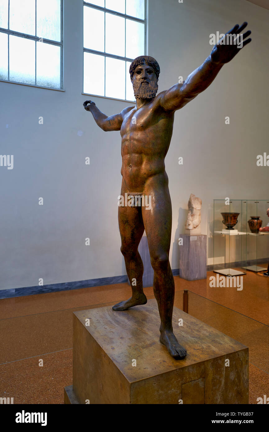 Athènes Grèce. Le Musée Archéologique National Banque D'Images