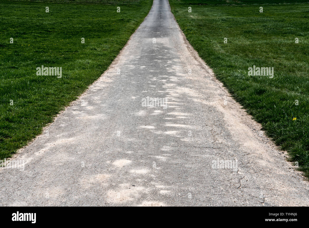 Bicyclette, près de Oberweser Weser, Hautes terres, Weserbergland, Hesse, Allemagne Banque D'Images