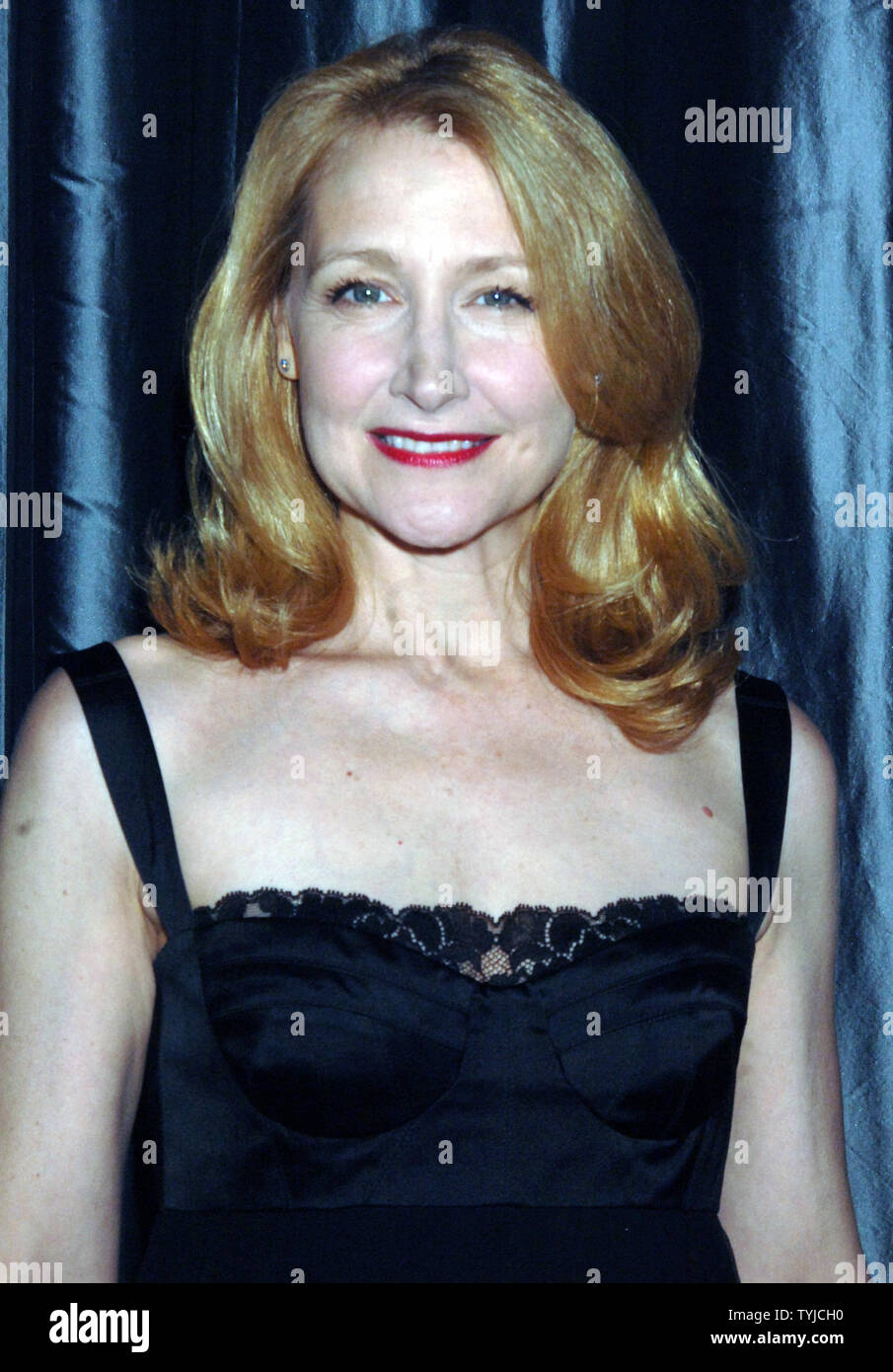 L'actrice Patricia Clarkson assiste au 2007 New York Film Critics Circle Awards tenue à Spotlight Live à New York le 6 janvier 2008. (Photo d'UPI/Ezio Petersen) Banque D'Images