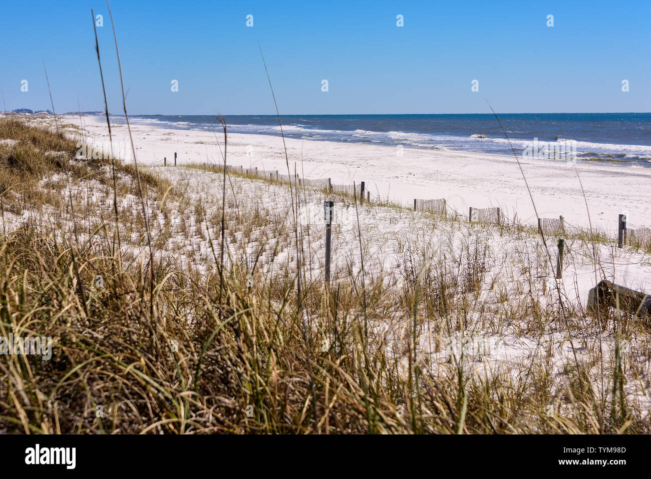 Plage de l'enclave de Destin, Floride Banque D'Images
